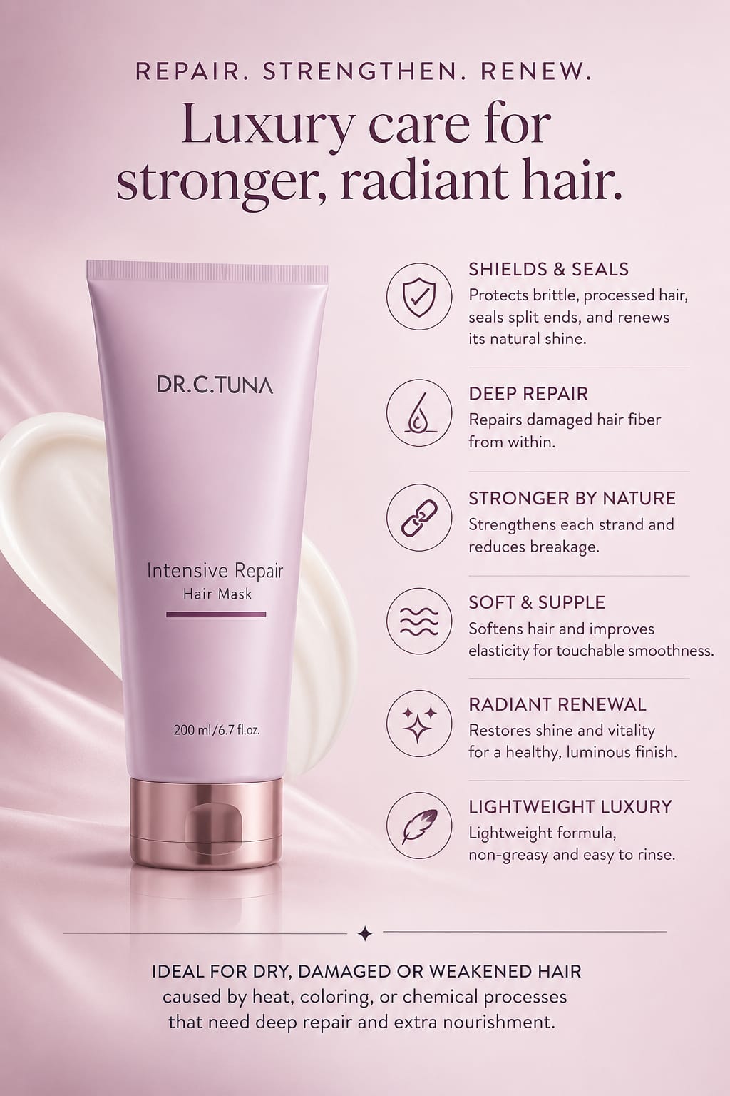Dr. C. Tuna Intensive Repair Restorative Hair Mask