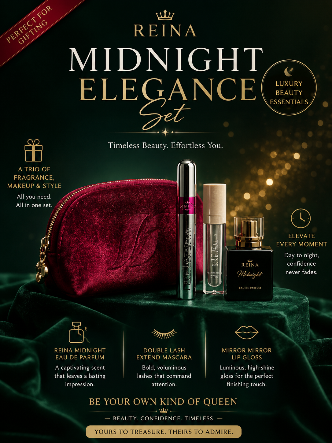 Reina Midnight Elegance Set