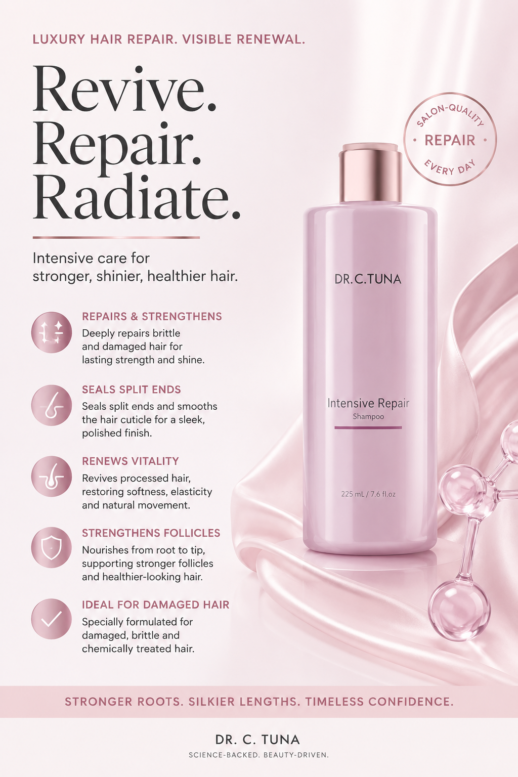 Dr. C. Tuna Intensive Repair Shampoo