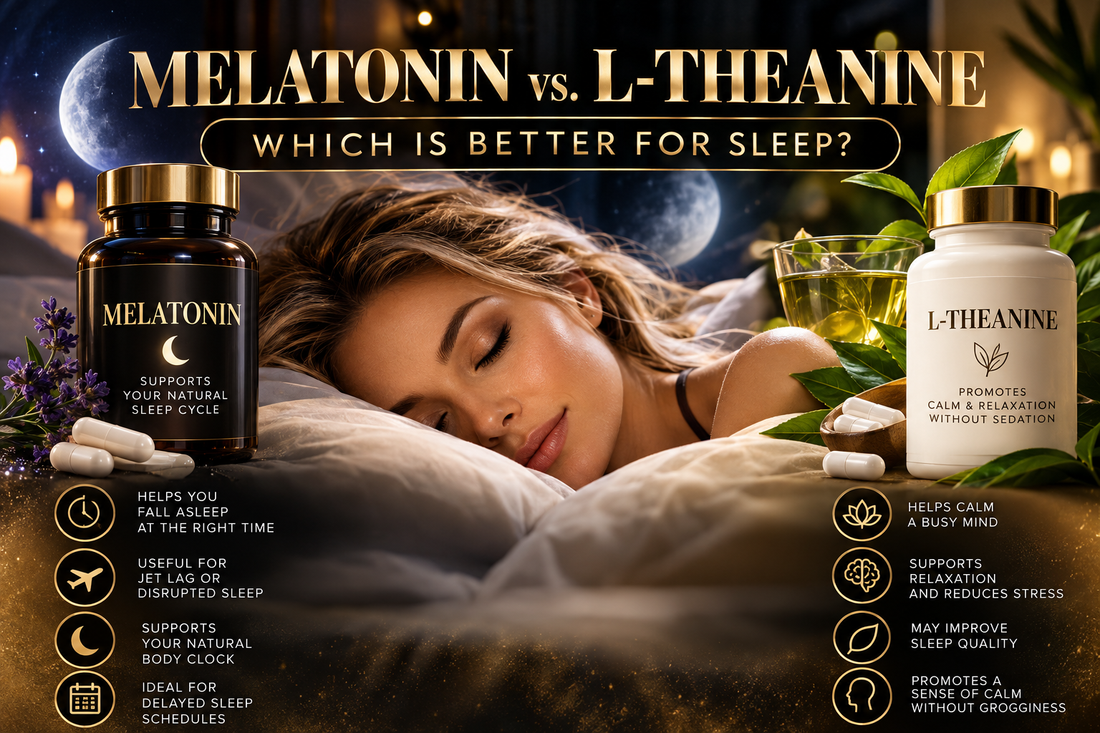 Melatonin vs. L-Theanine: Which Is Better for Sleep?