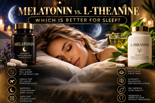 Melatonin vs. L-Theanine: Which Is Better for Sleep?