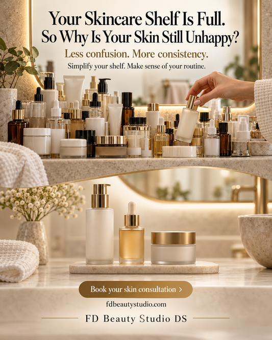 Your Skincare Shelf Is Full. So Why Is Your Skin Still Unhappy?