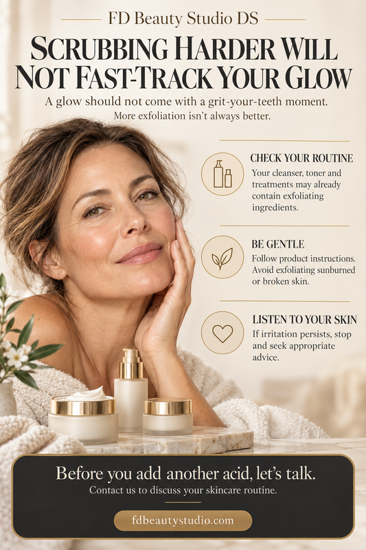Scrubbing Harder Will Not Fast-Track Your Glow