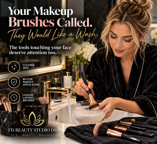 Your Makeup Brushes Called. They Would Like a Wash.