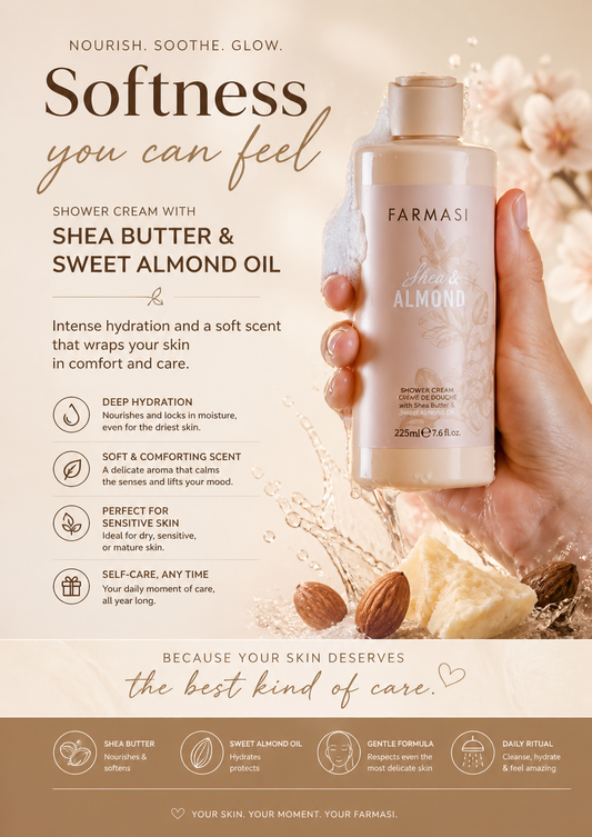 Sweet Almond Shower Oil