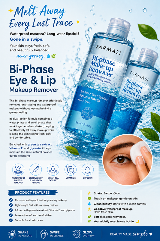 Bi-Phase Eye & Lip Makeup Remover