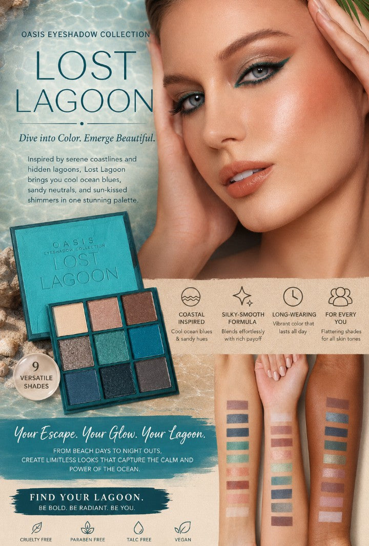 The Oasis Eyeshadow Collection – Lost Lagoon