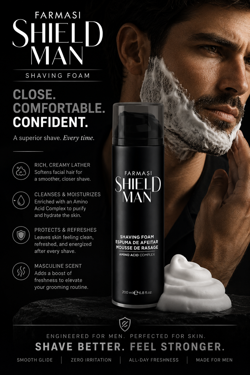 Shield Shaving foam
