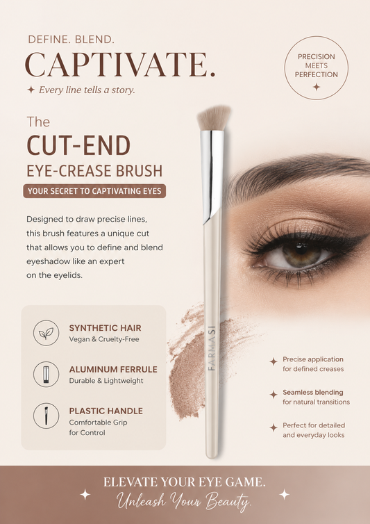 Cut-end Eye-Crease Brush