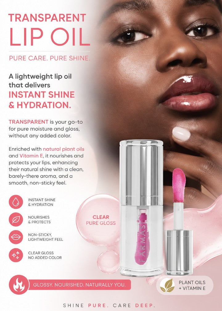 Transparent Lip Oil